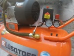 Compresor De Aire 4hp 100 litros Motor Lusqtoff Lc40100