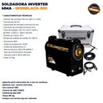 Soldadora Inverter Lusqtoff Iron Black 300 Mma Lift Tig