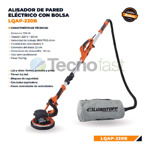 Lijadora de Pared y Techo 750W Lüsqtoff Herramientas Pergamino