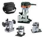 Fresadora Recortadora Lusqtoff 710w 4 Bases Router 30000rpm