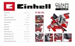 Sierra Ingletadora Telescopica Einhell Tc-sm 254 1900w 254mm