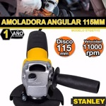 Amoladora Angular Stanley Sg7115-ar 60hz 710w Disco 115mm