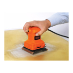 Lijadora Orbital Palma Black Decker Bs200 200w Madera Pared