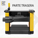 Cepilladora De Banco Stanley Stp18 1800w 220v Amarilla