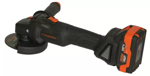 Amoladora Angular Inalambrica Lusqtoff Aml115-9bk + Baterias