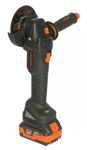 Amoladora Angular Inalambrica Lusqtoff Aml115-9bk + Baterias