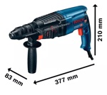 Martillo Perforador Bosch Gbh 2-26 Dre 800w 220v En Maletin