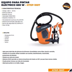 Maquina Equipo Para Pintar Lusqtoff Htep-1007 600w Electrico
