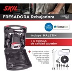 Fresadora Rebajadora Skil 1831 1100w +13 Accesorio + Maletín