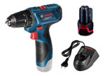 Taladro Atornillador Bosch 12v 10mm Gsr 120li + 1 Batería