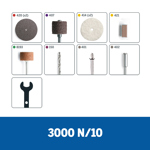 Minitorno Dremel 130w Serie 3000 10 Accesorios Mini Torno