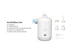 Inflador Portátil Eléctrico Gadnic AIRPUMP13 Ajustable USB