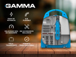 Minitorno Gamma 130w Kit 252 piezas Maletin Eje Flex 230v