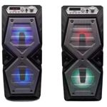 PARLANTE PORTATIL KANJI DANCE 10W BLUETOOTH USB TF RADIO FM LED