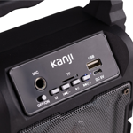 Parlante Kanji Amnesia Portatil Inalambrico RGB Bluetooth Radio