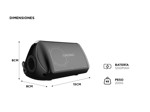 Parlante Gadnic Portátil Con Bluetooth