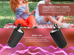 Parlante Portatil EchoGo Gadnic Bluetooth Con Luz RGB