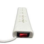 Alargue Prolongador 5 Tomas Cable 1,3 Mts Con Interruptor