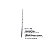 Cinta Doble Faz 3m 2mm 300lse Touch Celular 50 Mts