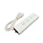 Zapatilla Electrica 4 Tomas Multinorma Con Cable 1.3 Mts