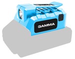 Linterna led y cargador usb a batería - G12421AR