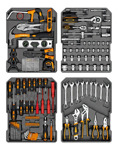 Maletín Portátil Set De Herramientas Lusqtoff 245 Pz Juego