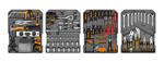 Maletín Portátil Set De Herramientas Lusqtoff 245 Pz Juego