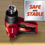 Pistola De Calor Einhell Tc-ha 2000/1 550° 2000w + Boquillas