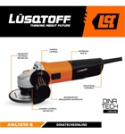 Amoladora Angular 125mm Lusqtoff Aml1010 1000w 11000rpm Var