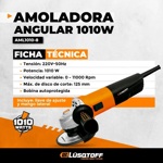 Amoladora Angular 125mm Lusqtoff Aml1010 1000w 11000rpm Var