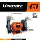 Amoladora De Banco Lusqtoff Ab-375 375w 2950rpm Accesorios