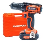 Taladro Inalambrico Daewoo Dacd1800v2 1350rpm Maletin + Bat
