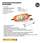 Cargador De Bateria Smart Lusqtoff Lct-7000 120w Auto Moto