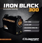 Soldadora Inverter Mma Tig Lusqtoff Iron Black 300 Lift 50hz