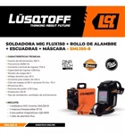 Soldadora Inverter Mig Flux Lusqtoff Sml150-8 Rollo + Equipo