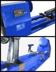 Torno De Banco Kld Para Madera 1000mm 375w 2480 rpm
