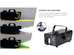 Mini Maquina de Humo Gadnic Portátil Con Luz LEDS