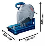 Sierra Sensitiva Bosch Gco 14-24 2400w Disco Uso Industrial