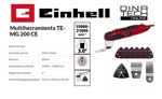 Sierra Multiuso Oscilante Einhell Te-mg 200 Ce 200w 42000opm