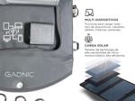 Panel Solar Plegable Portátil Gadnic Cargador USB Power Bank 30w