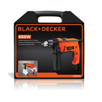 Taladro Percutor Black Decker HD650K 13Mm 650W Con Maleta