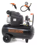 Compresor de Aire Black Decker BND559 50L + Kit Accesorios