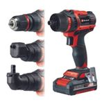 TALADRO ATORNILLADOR INALAMBRICO EINHELL TE-CD 1845 3X-LI 22  1X20ah (4513990)