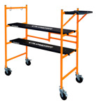 Mini Andamio Portátil Lüsqtoff Mial225-8 Plataforma Rueda