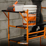 Mini Andamio Portátil Lüsqtoff Mial225-8 Plataforma Rueda