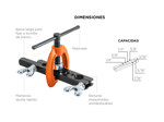 Pestañador Avellanador Excéntrico Para Refrigeración Aire 3/16 -5/8 Truper