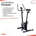 Bicicleta Magnética Vertical Randers ARG-161