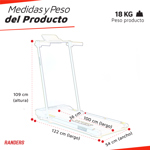 Cinta Caminadora Motorizada ARG-366 Ultraplana Barral
