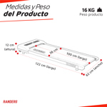Cinta Caminadora Motorizada ARG-360 Ultraplana