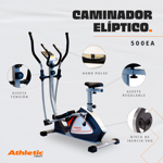 Caminador Elíptico Asiento Athletic 500EA Magnético Escalador